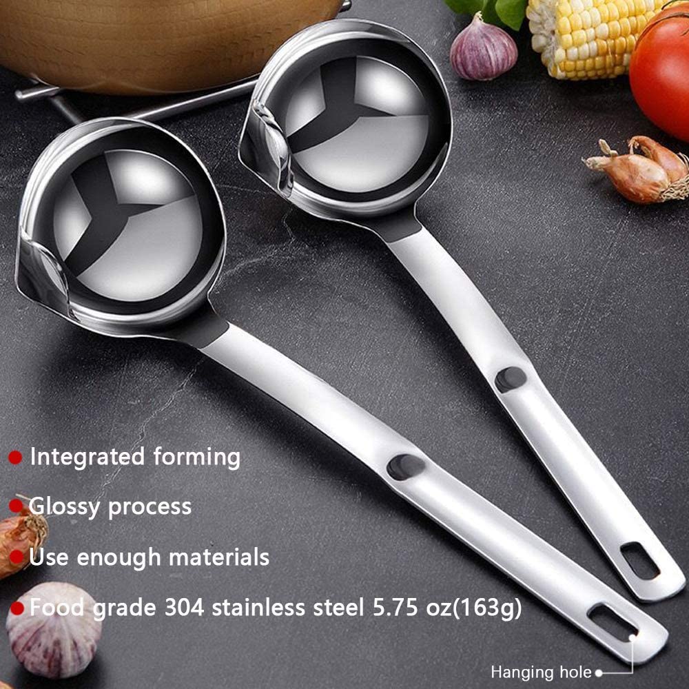 Stainless Steel Oil Separator Soup Ladle