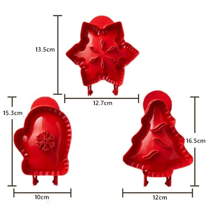 Hot SaleChristmas One-press Hand Pie Maker
