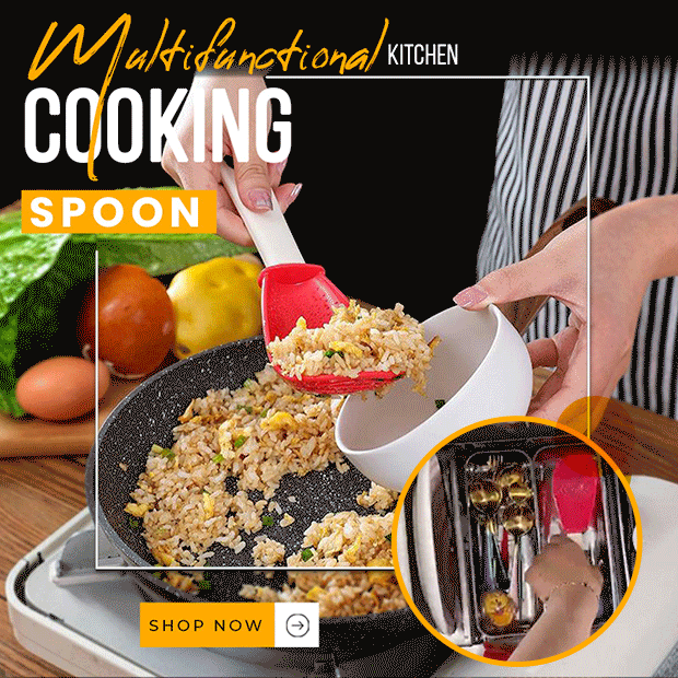 (Early Christmas Sale- SAVE 48% OFF)Multifunctional Kitchen Cooking Spoon--Free Shipping