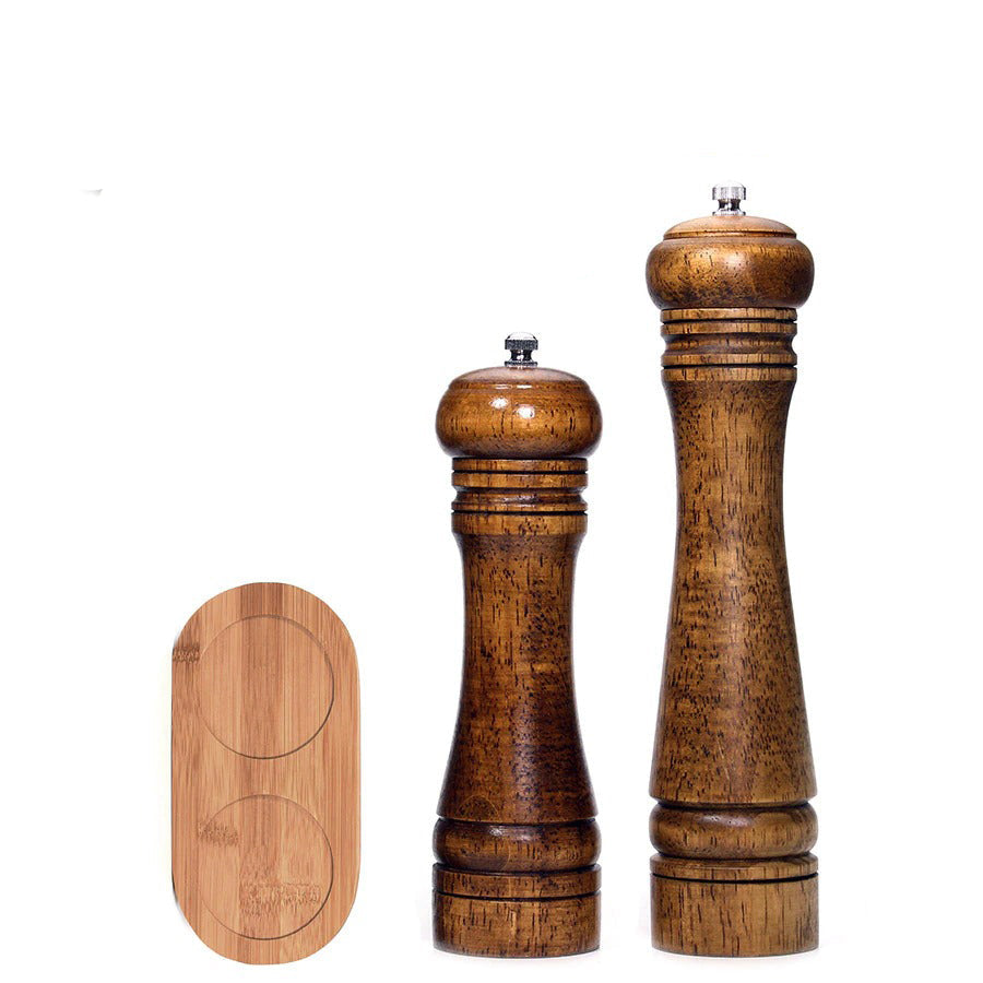 Salt and Pepper Mills Pepper Mill with Strong Adjustable Grinder
